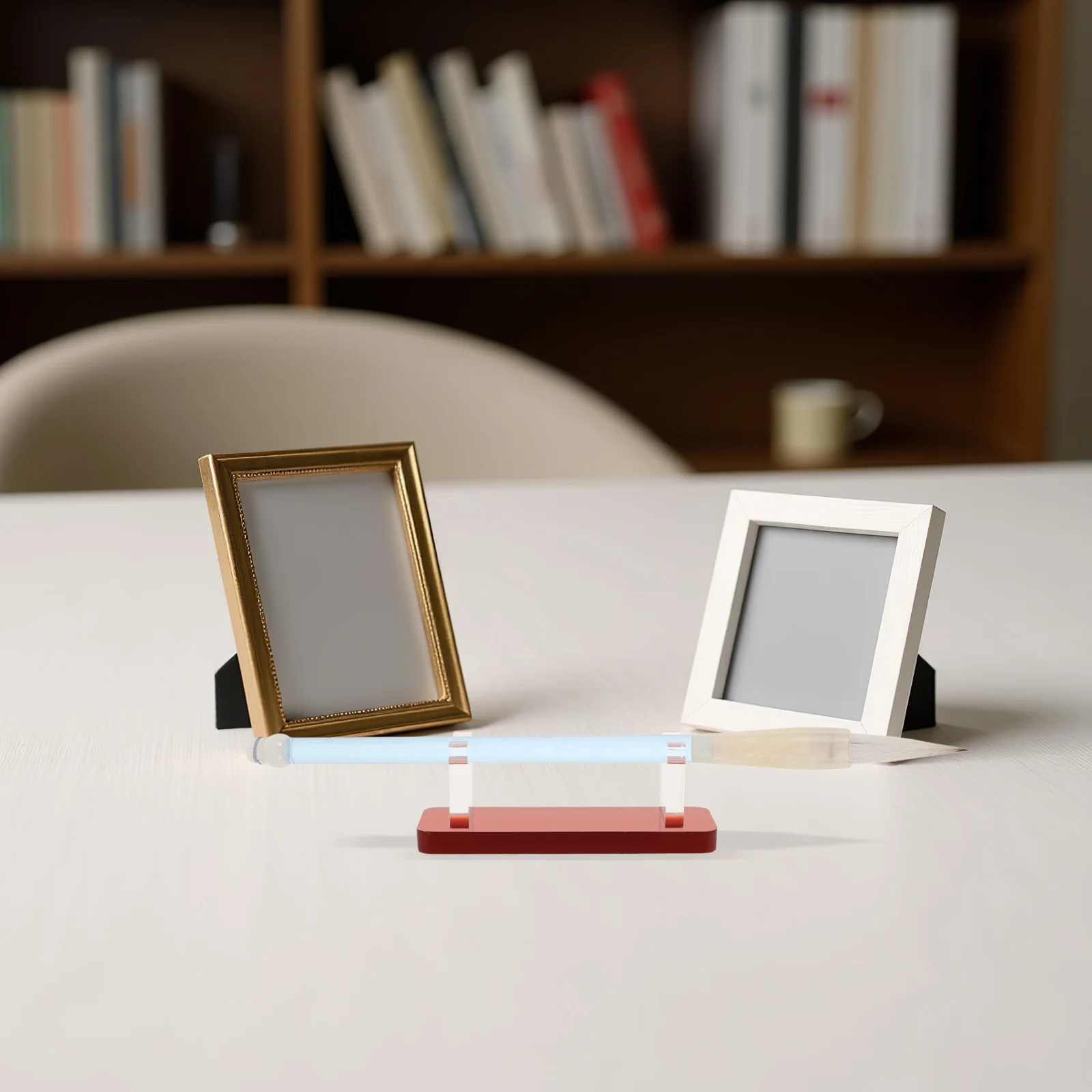 Acrylic Pen Display Stand Multifunctional Pen Organizer for Desk Office Home Pencil Storage Rack Marker Storage Rack