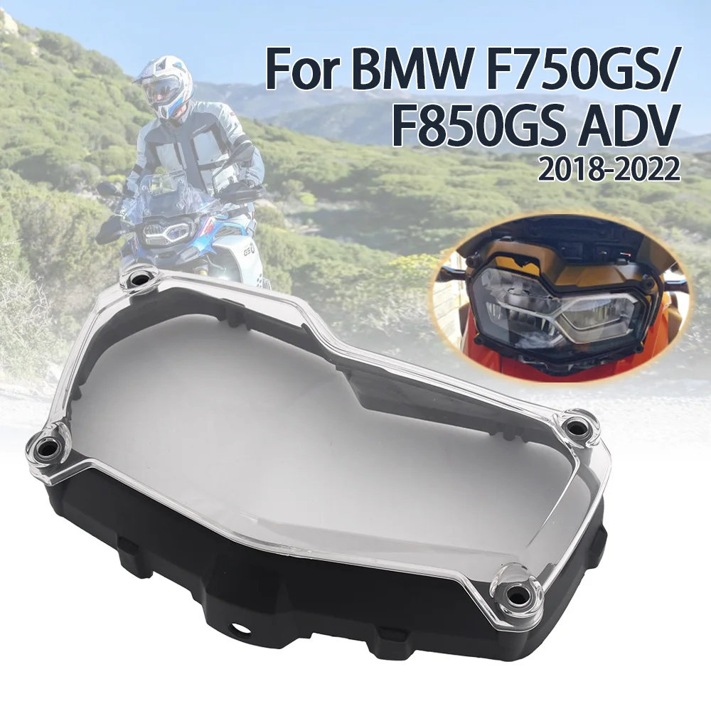 For F850GS F750GS Adventure F850 F750 GS ADV Motorcycle Headlight Protector Head Light Cover Motorcycle Light Protector 2018-23 