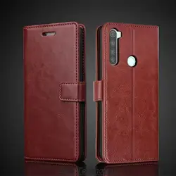 Card Holder Cover Case for Xiaomi Redmi Note 8T Pu Leather Flip Cover Retro Wallet Phone Case Redmi Note8T Business Fundas Coque