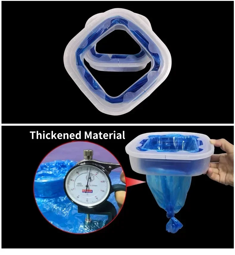 عبوات فضلات القطط، عبوات سطل القمامة لليتر الجني القياسية/الزائد، عبوات القمامة العامة، حقيبة عبوات القمامة
