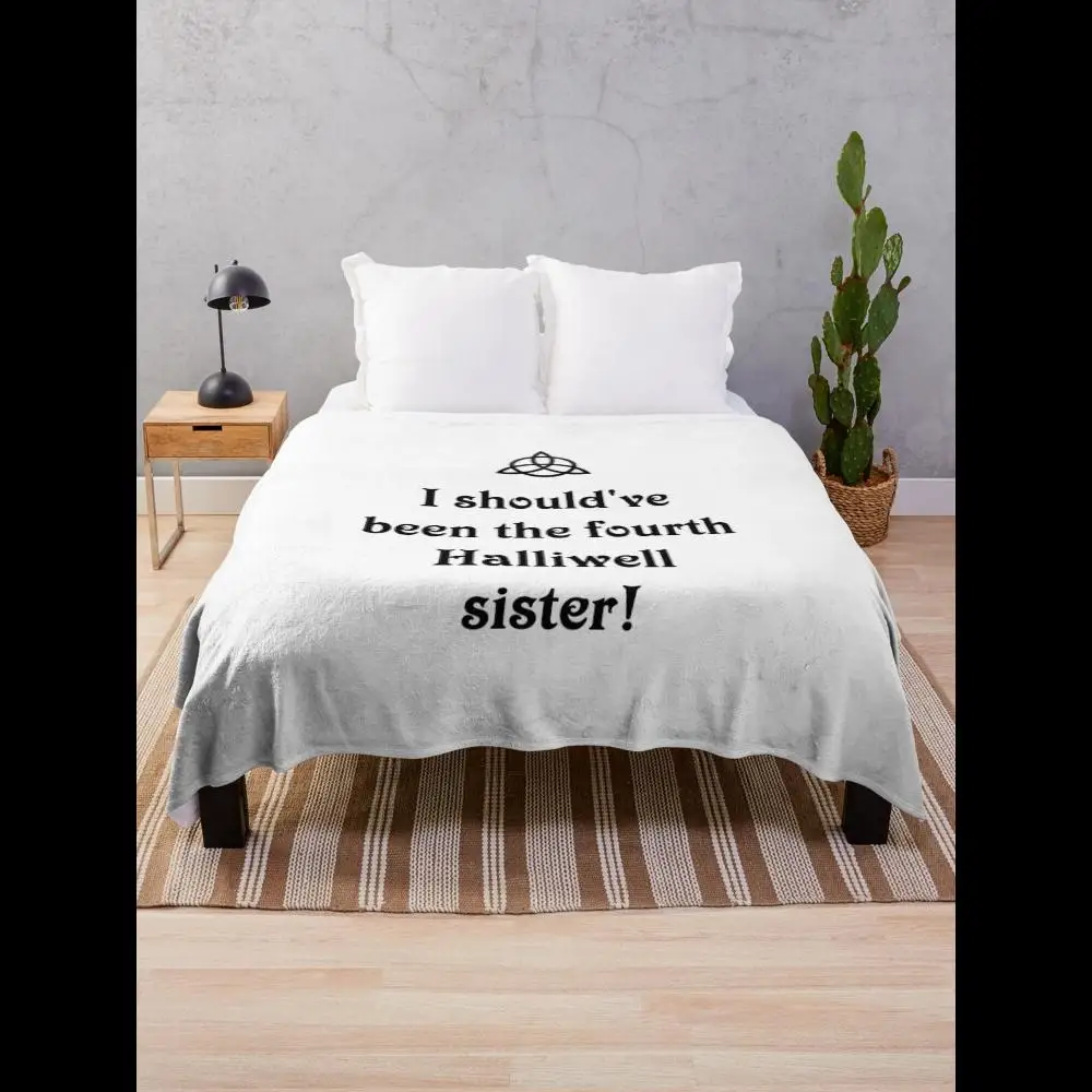 

Charmed Halliwell Sisters The Power of Three Throw Blanket Cozy Home Textile for Fans
