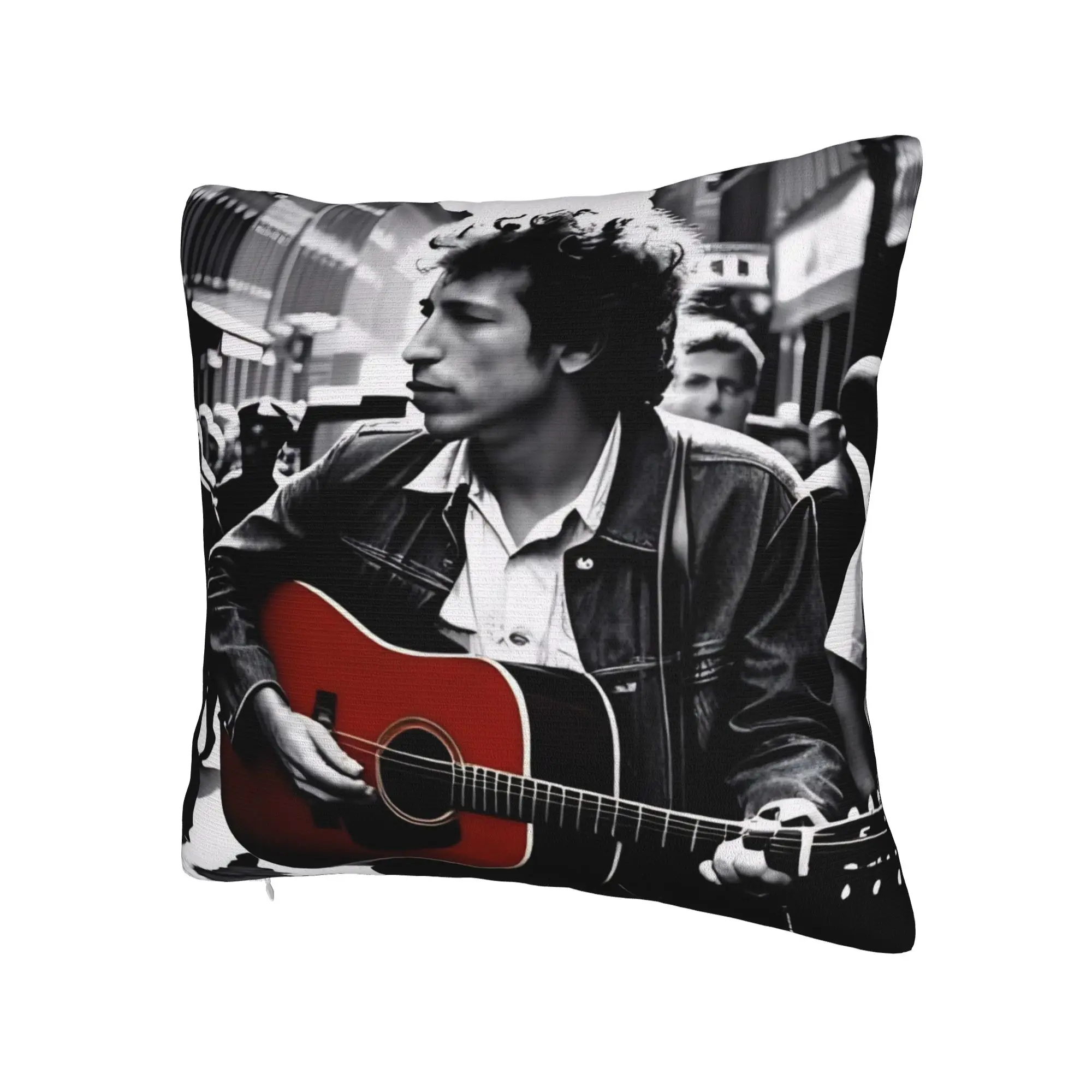 Decorative Pillowcase Bob Dylan Singer Merchandise Home  Throw Pillow Case Cover Square Multi-Size