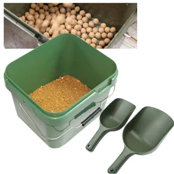 Baiting Throwing Spoon Bait Scoop Carp Fishing Tool For Feeding Particles Bonito Carp Fishing Lure Casting Shovel For Spomb