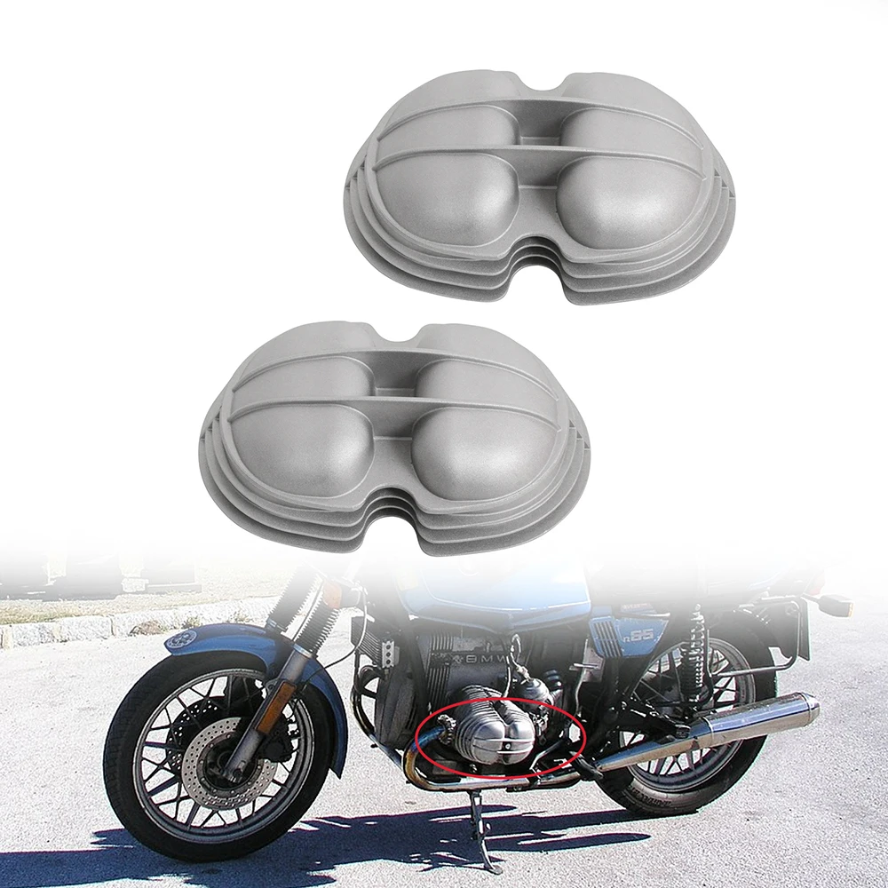 Cafe Racer R Serie For BMW R60 R65 Valve Cover Cylinder Head Cover Aluminum Alloy Motorcycle Engine Cover Protection Not colored