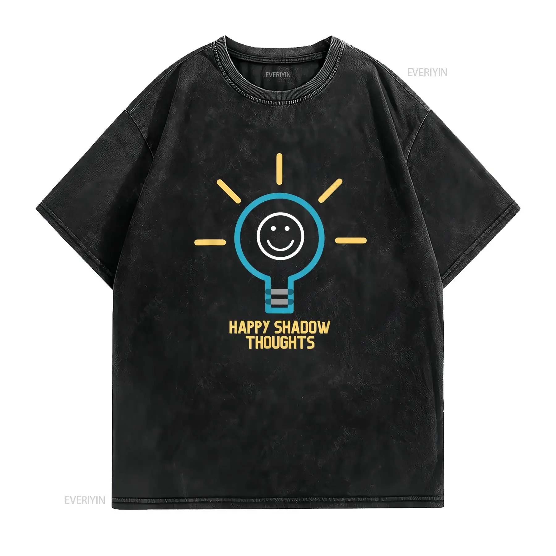Keeper of the Lost Cities Happy Shadow Thoughts Linh T Shirt vintage Washed Top For Everyday Wear Soft Unisex Versatile homme