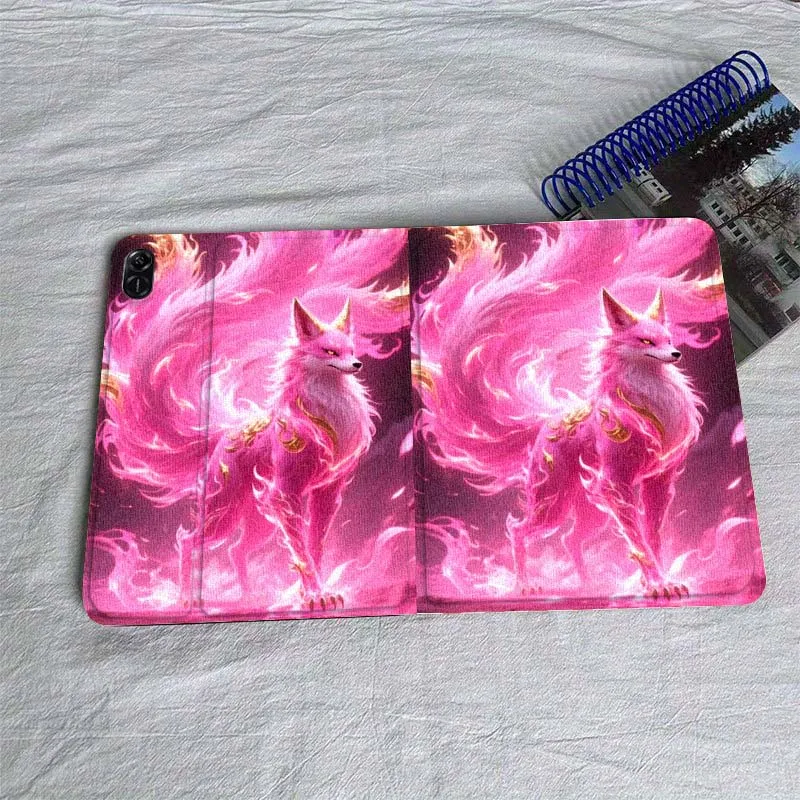 

Nine Tailed Fox World Pattern For MediaPad MatePad Air SE Pro M6 M5 M2 T10s T5 10 11 12.6 11.5 12 X 10.8 Inch 10.1 Tablet Case