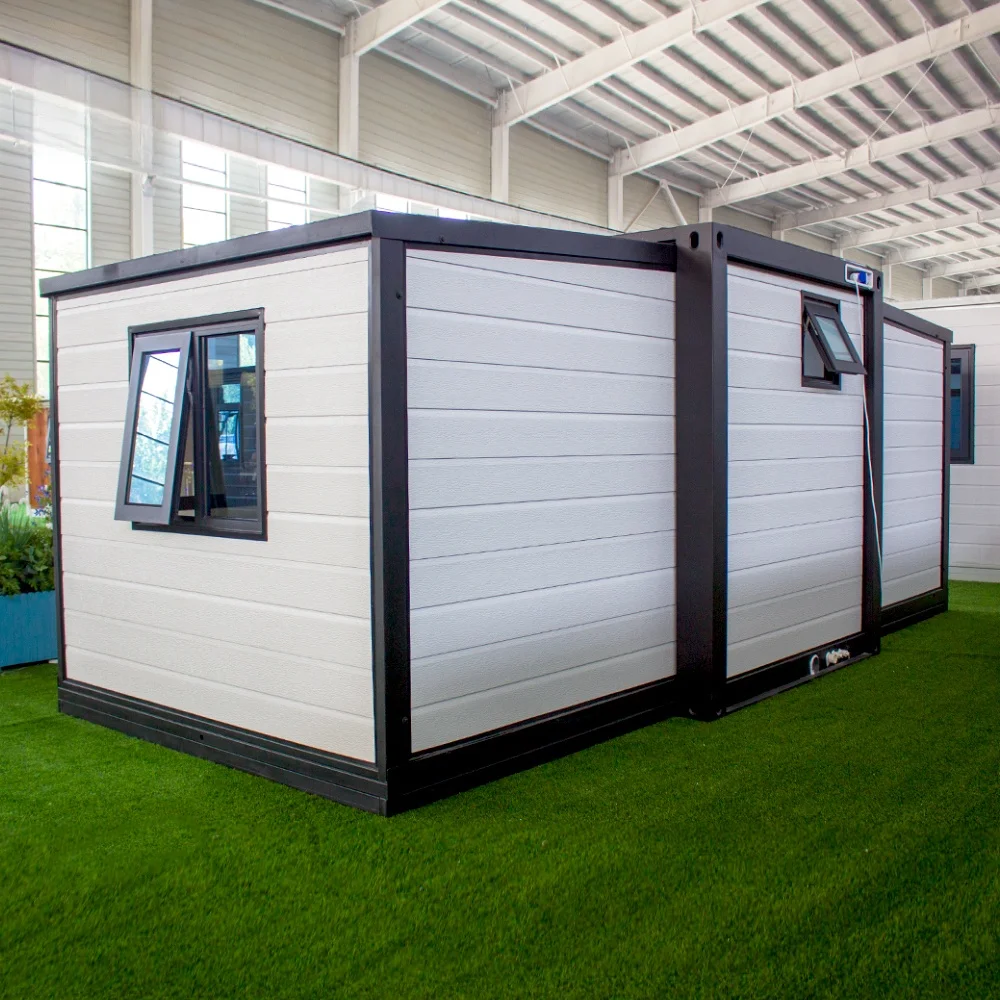 Customized Cheap Mobile 10ft Expandable Foldable Steel Prefab Shipping Container House For Bedroom Use In Outdoor Settings