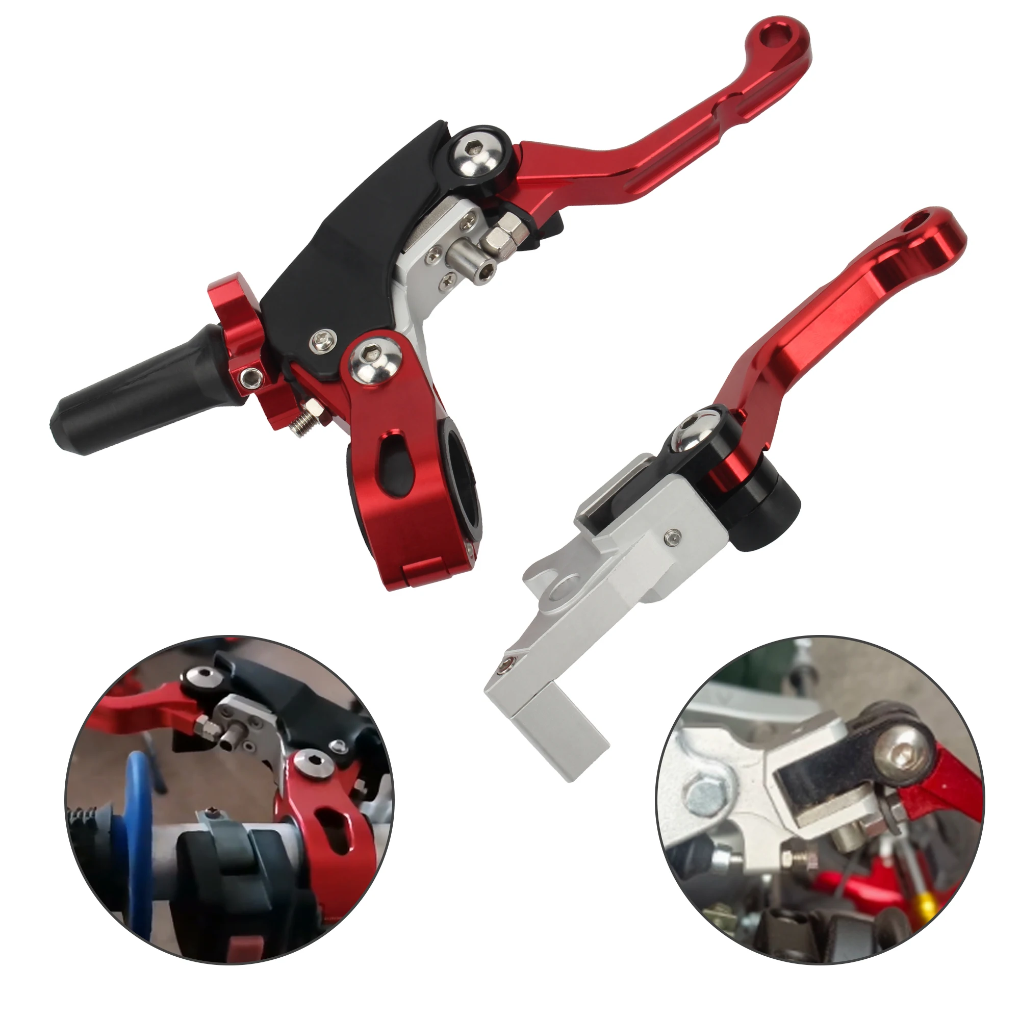 Motorcycle Brake Clutch Lever CNC Aluminum  For Kayo T4 T6 K6 K6R For KTM SX SXF XC XCF EXC EXCF Motocross Universal Accessories - view 3