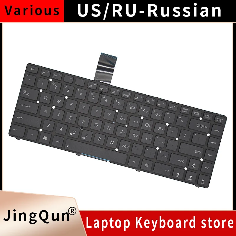

Ru /Russian Brazil Spain Laptop Replacement Keyboard for Asus A45V K45V A85V R400 K45VD A85 R400V BLACK