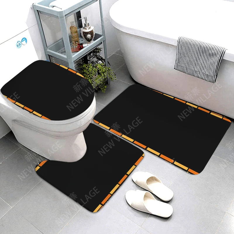 Anti-slip Bath Mats Bathroom Shower Mat Decor Absorbent Foot Mat Entrance Bathtub toilet rug Morocco vintage Persia boho Mandala