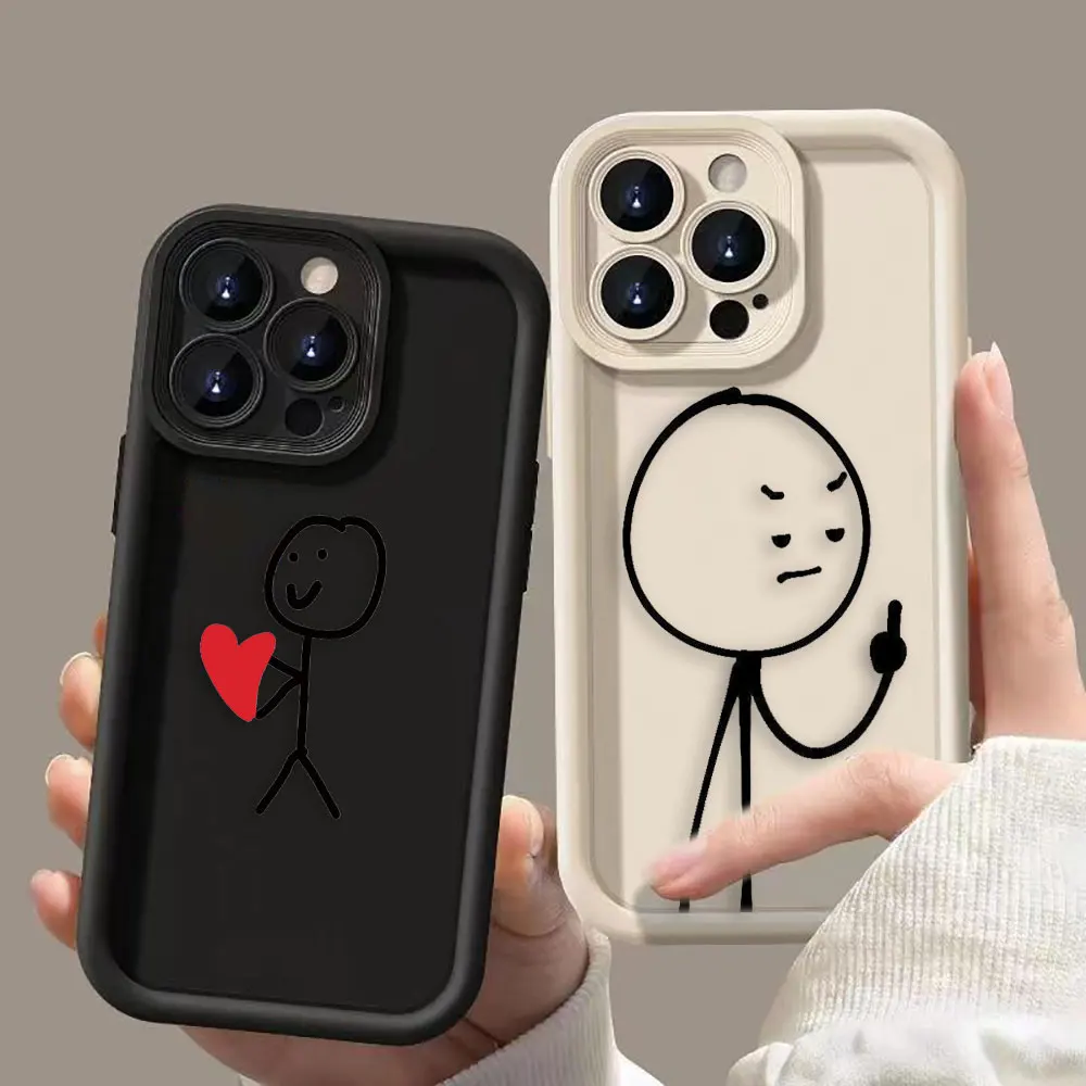 

Cartoon Creative Villain Phone Case For Xiaomi POCO F8 F7 ULTRA F5 F4 F3 C40 M6 M7 X3 X4 GT X5 X6 X7 PRO Case DIY Shell Cover