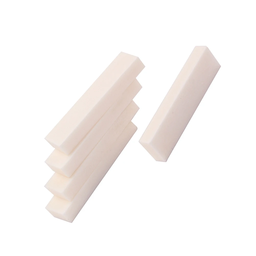 

Classical Guitar Blank Buffalo Bone Nut Guitar String Saddle Nut Bone Blank for Acoustic Folk Electric Guitar Mandolin Banjo