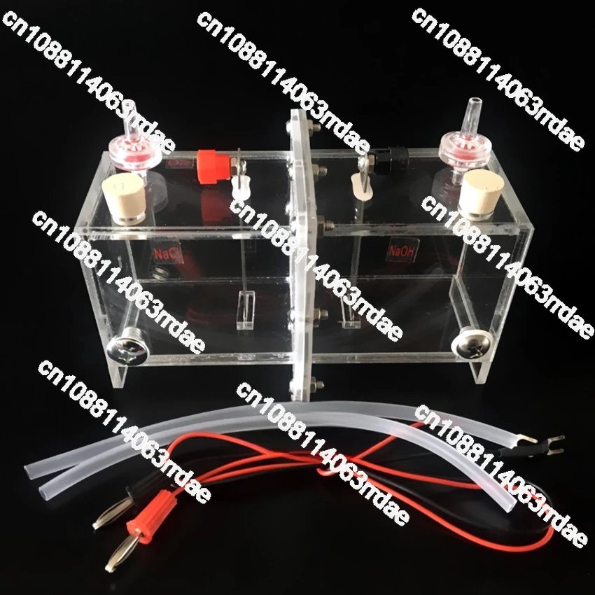 26063 Electrolytic Cell Demonstrator with Ion Exchange Membrane Platinum Electrode High School Chemistry Teaching Instrument