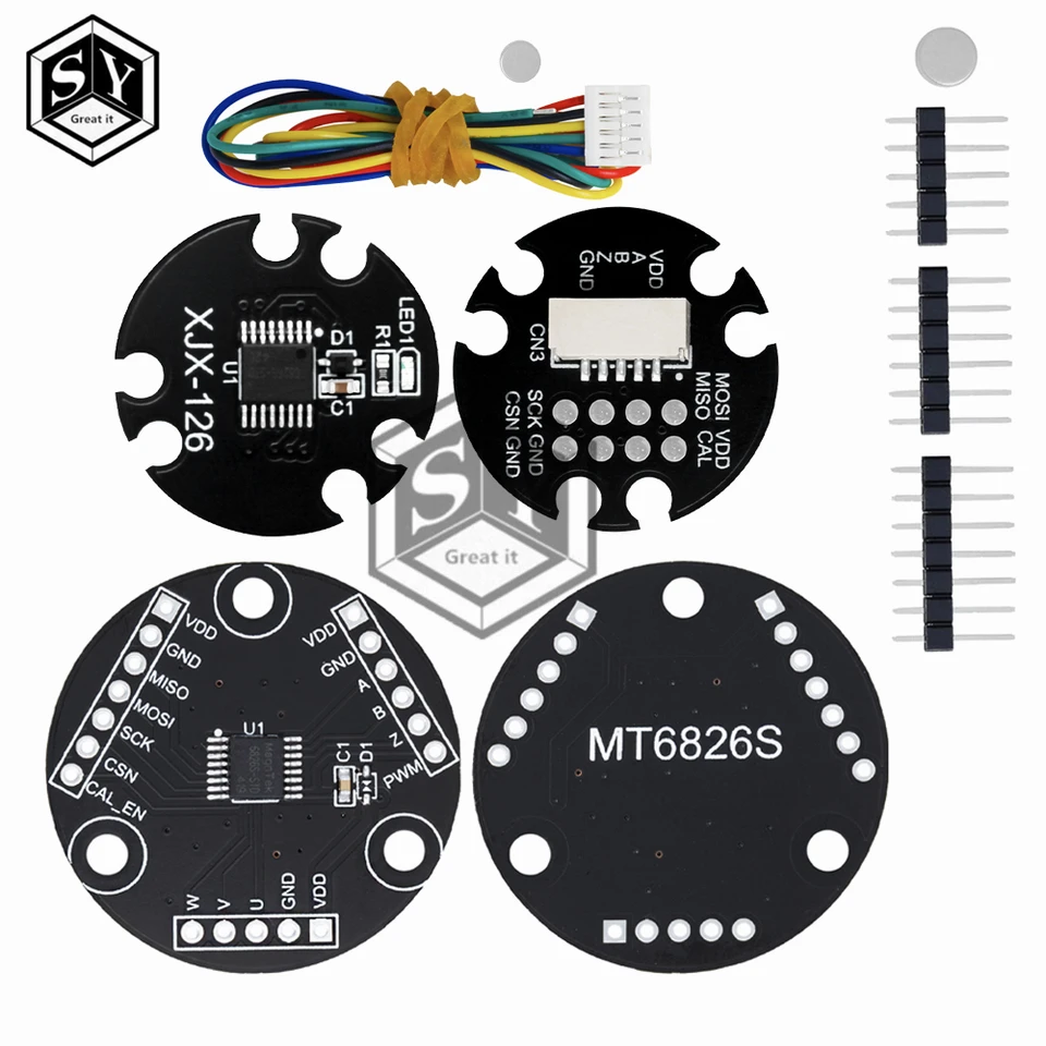 MT6826S High Precision High Speed Magnetic Encoder Magnetic