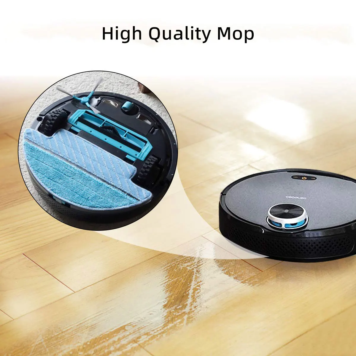 สำหรับ Cecotec Conga 3090เครื่องดูดฝุ่นหุ่นยนต์อะไหล่ทดแทน Roller หลักแปรงด้านข้าง Hepa Filter Mop Rag ล้อสากล