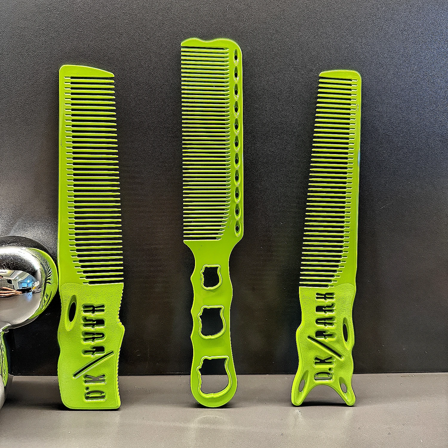 Sisir rambut profesional, anti-statis, tahan suhu tinggi, alat penata rambut salon pro