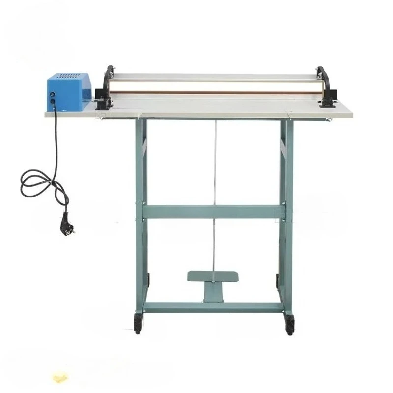 

Food Aluminium Plastic Bag Pouch Vertical Foot Pedal Sealing Machine Heat Sealer