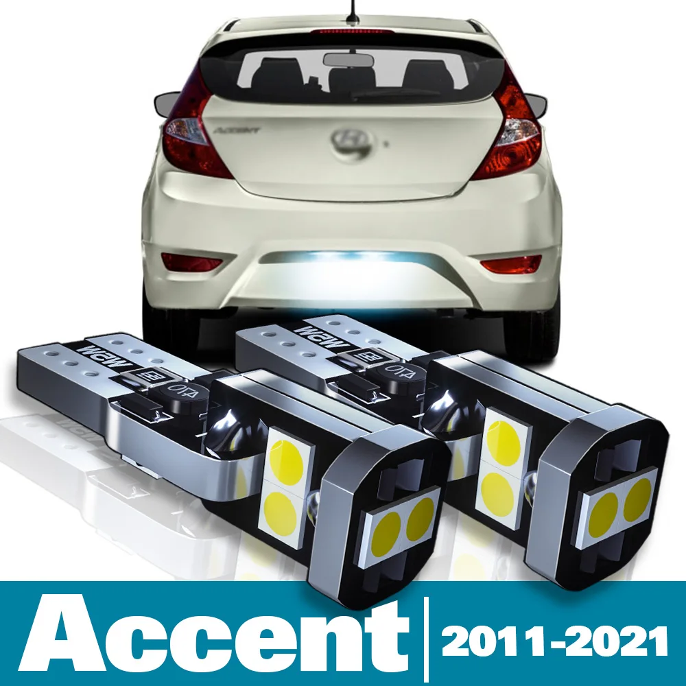 

2pcs LED License Plate Light For Hyundai Accent 4 5 Accessories 2011 2012 2013 2014 2015 2016 2017 2018 2019 2020 2021