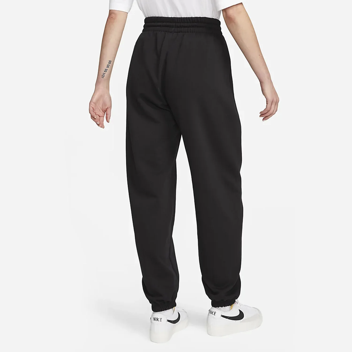 Nike Authentic Spring New Women's Sports High-Waist French Terry Pants DV8089-010