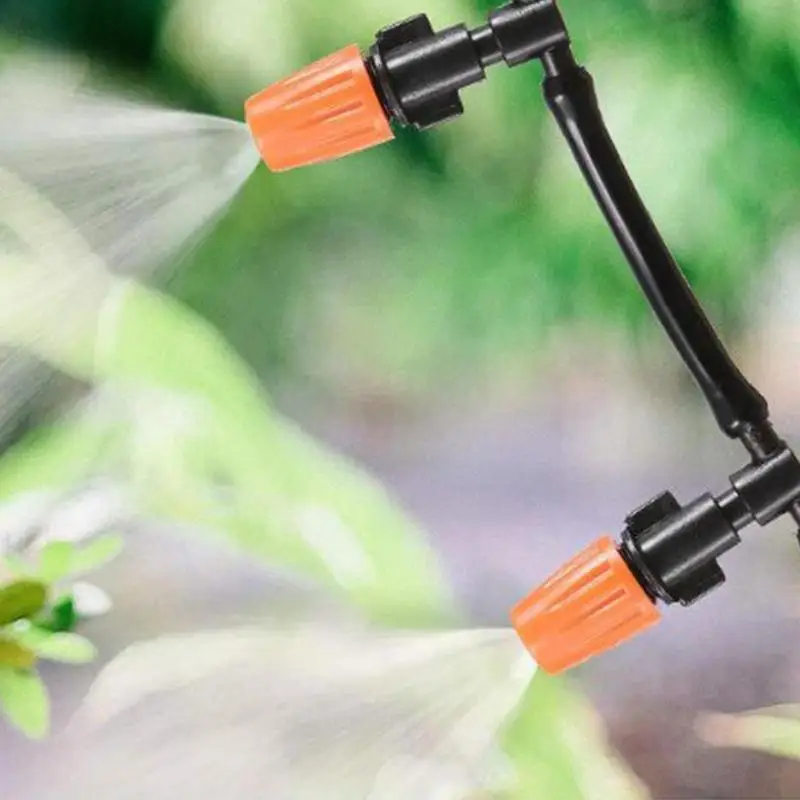 Automatisches Sprinkler-System-Set, Bewässerungssystem für Terrassenverneblung, Schnellanschluss, wassersparend, Bewässerung von Terrassenverneblung von Pflanzen