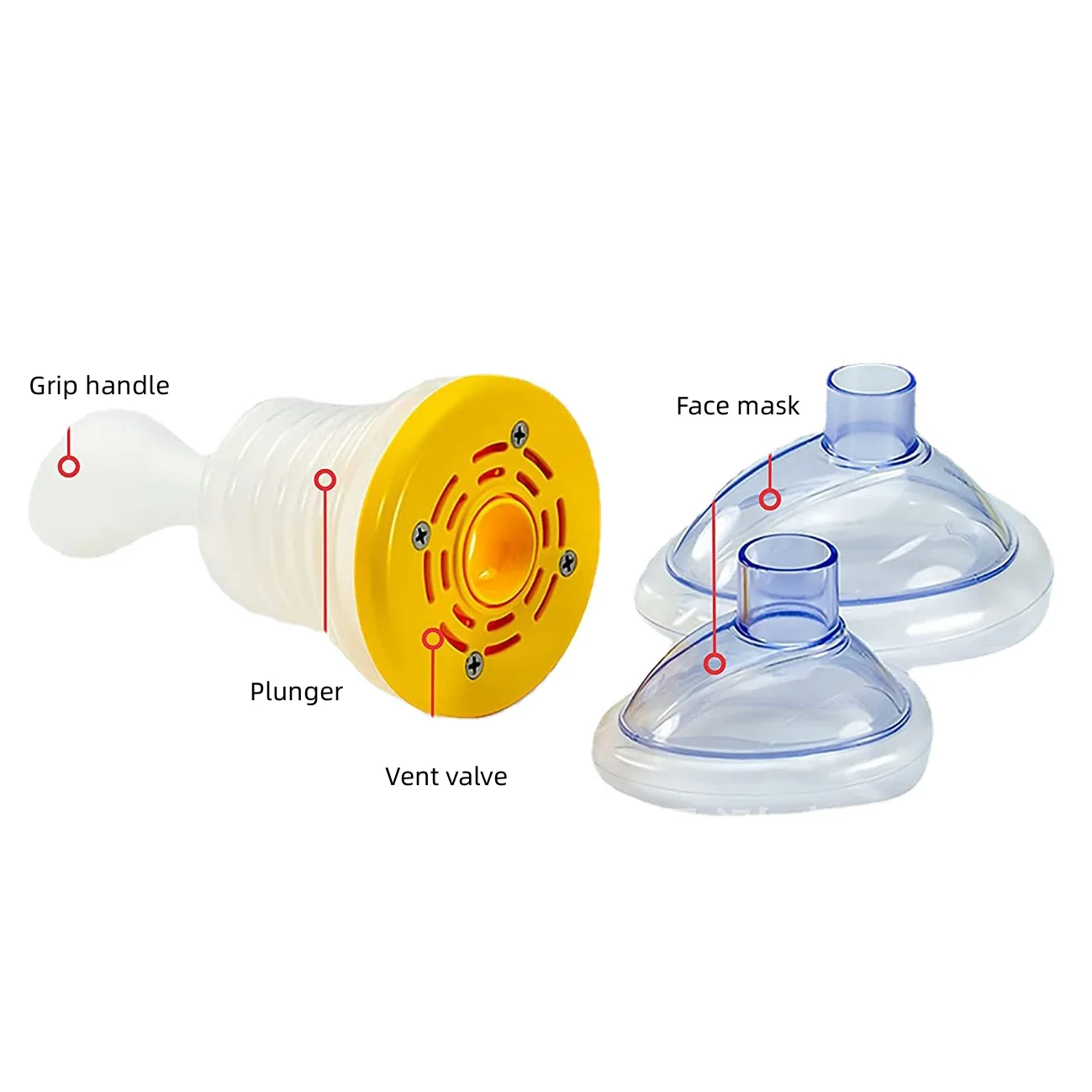 Outdoor Supplies Choking Family Portable Emergency Suffocation Device Effective Suffocation Rescue Device for Adult&Children