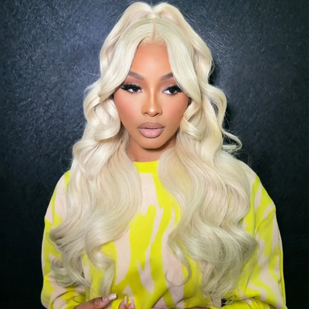 

13x6 HD Transparent 613 Body Wave Honey Blonde Lace Frontal Human Hair Wig Brazilian 13x4 Lace Front Wigs For Women 18-46 Inches