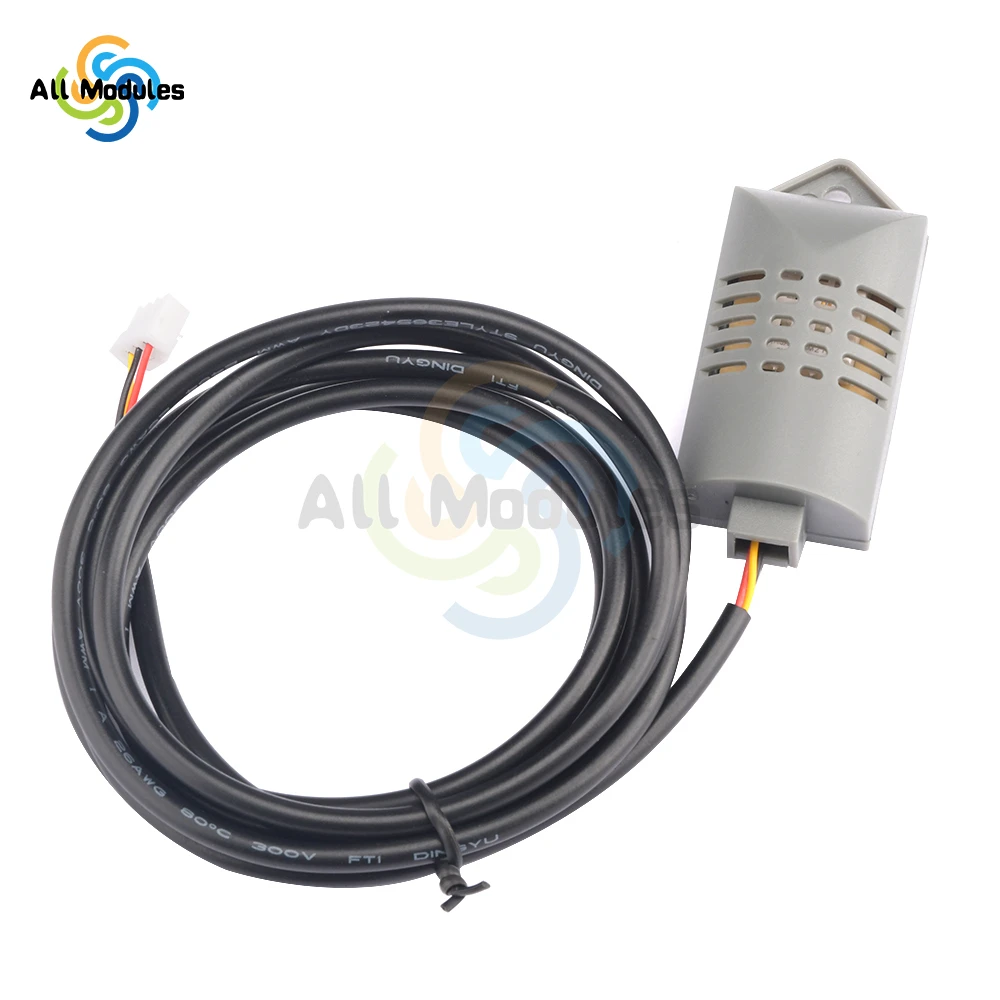 1M/1.5M AM2120 Sensor Probe Temperature and Humidity Sensor Probe With Case 1M/1.5M Extension Cable