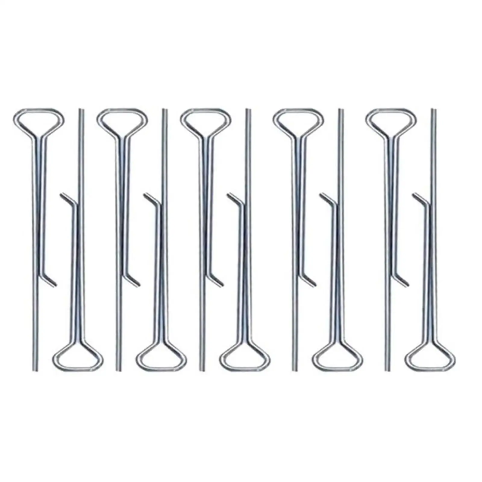 10 Pieces Candle Wick Holders Candle Wick Centering Devices 11cm Wick Stabiliser Tools Metal Wick Clips for Beginners