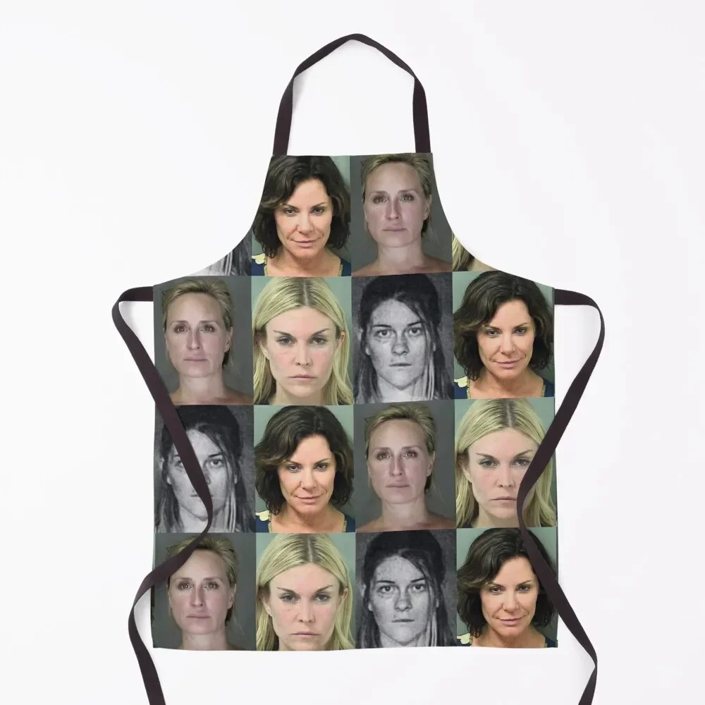 

Real Housewives of New York Prison Apron Customizable Chef Uniform Women Apron