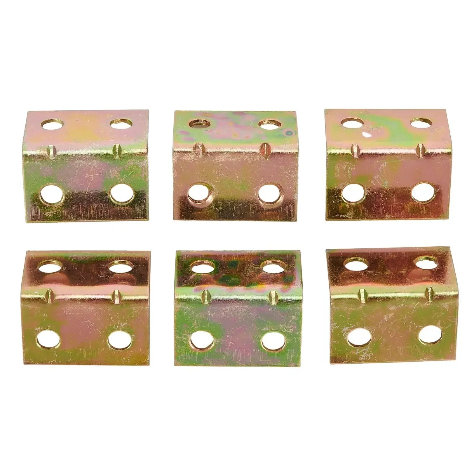 20Pcs 90 Degrees Angle Corner Brackets Cabinet Stainless Steel Corner Brace Fastener Wall Bracket Sofa Fixed Furniture Hardware