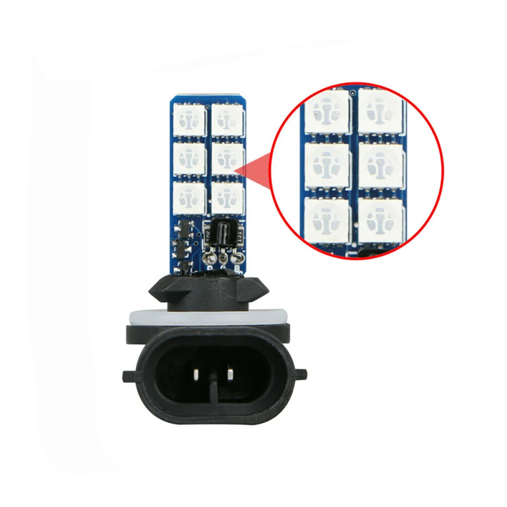 لمبة أضواء الضباب لوقوف السيارات، والنسخ الاحتياطي، والقيادة الليلية، والقيادة في الطقس الضبابي وأضواء النهار الجري، وما إلى ذلك