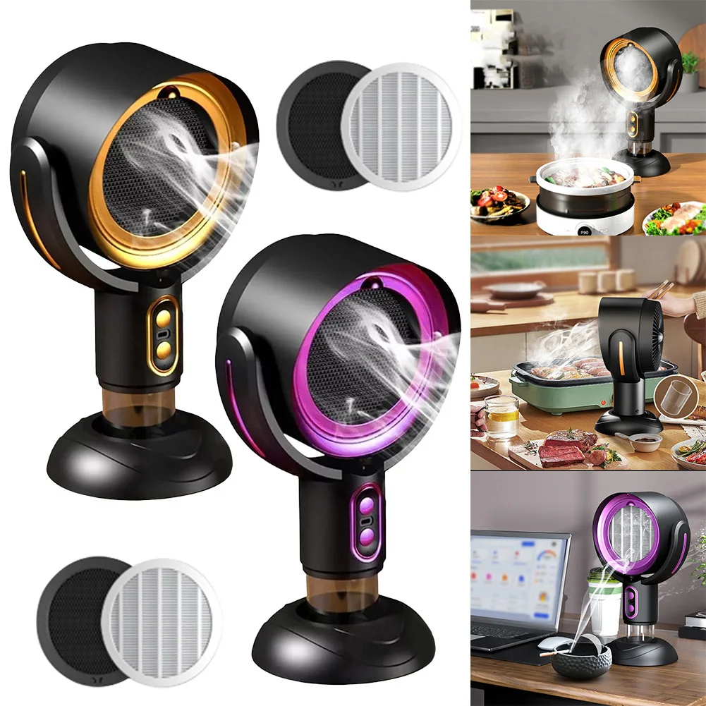 35*21*15cm Adjustable Exhaust Fan Usb Fan Stylish Design User-Friendly Operation Customizable Airflow Efficient Smoke Removal