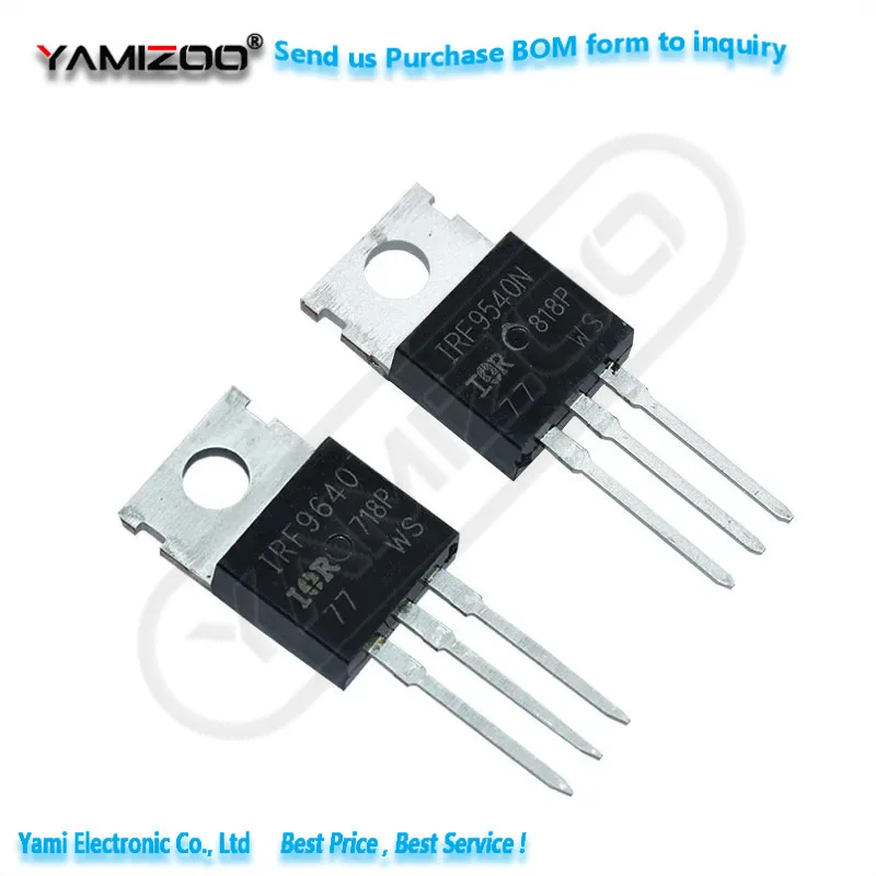 10PCS IRF9540N IRF9640PBF IRF9640 TO220 IRF9540NPBF IRF9540 TO-220 Neue und Original IC – Detail 2
