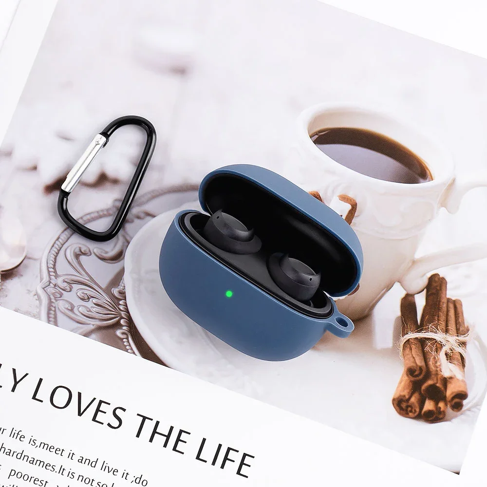 

Soft Liquid Silicone earphone Case For Xiaomi Redmi Buds 3 Lite Candy Color Silicone protective cover For Redmi Buds 3 Lite case