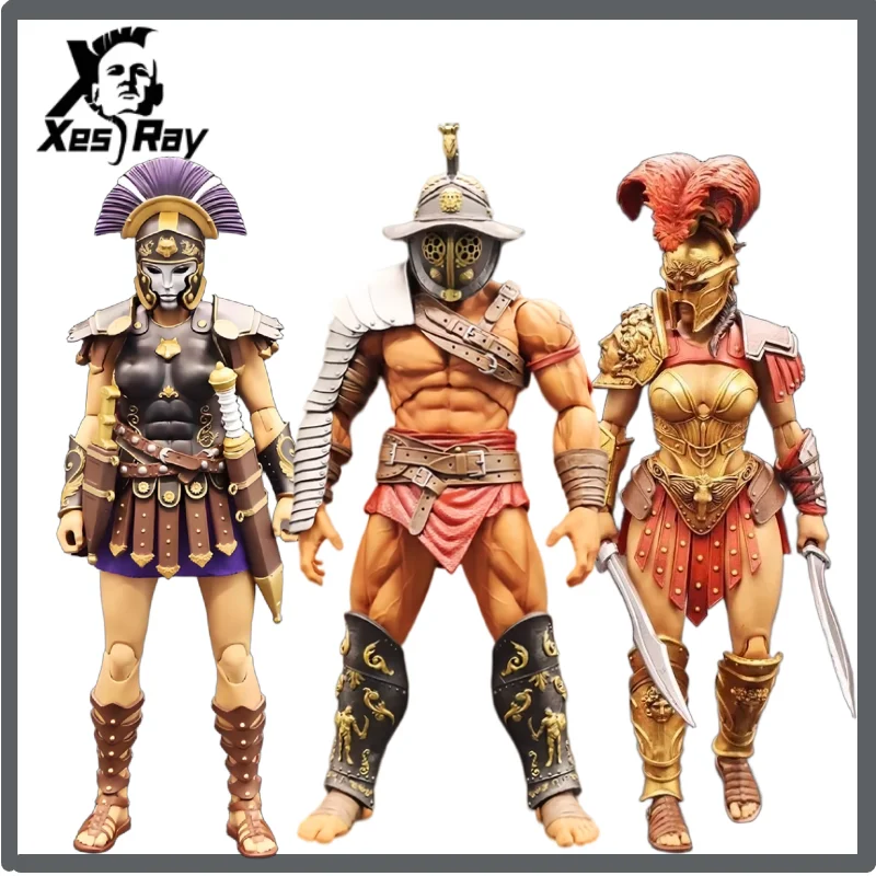 En stock: Figura de acción XesRay Fight for Glory, Combatientes, Ola 6, Cassia, Berenice, Medocus, El Modelo Anime de Thracia, para regalo.