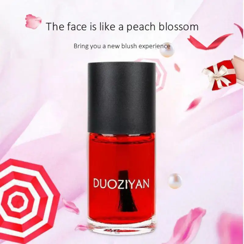 Colors Liquid Blush Makeup Long-lasting Shimmer Mineral Powder Red Rouge Lasting Natural Cheek Tint Blush Cosmetic