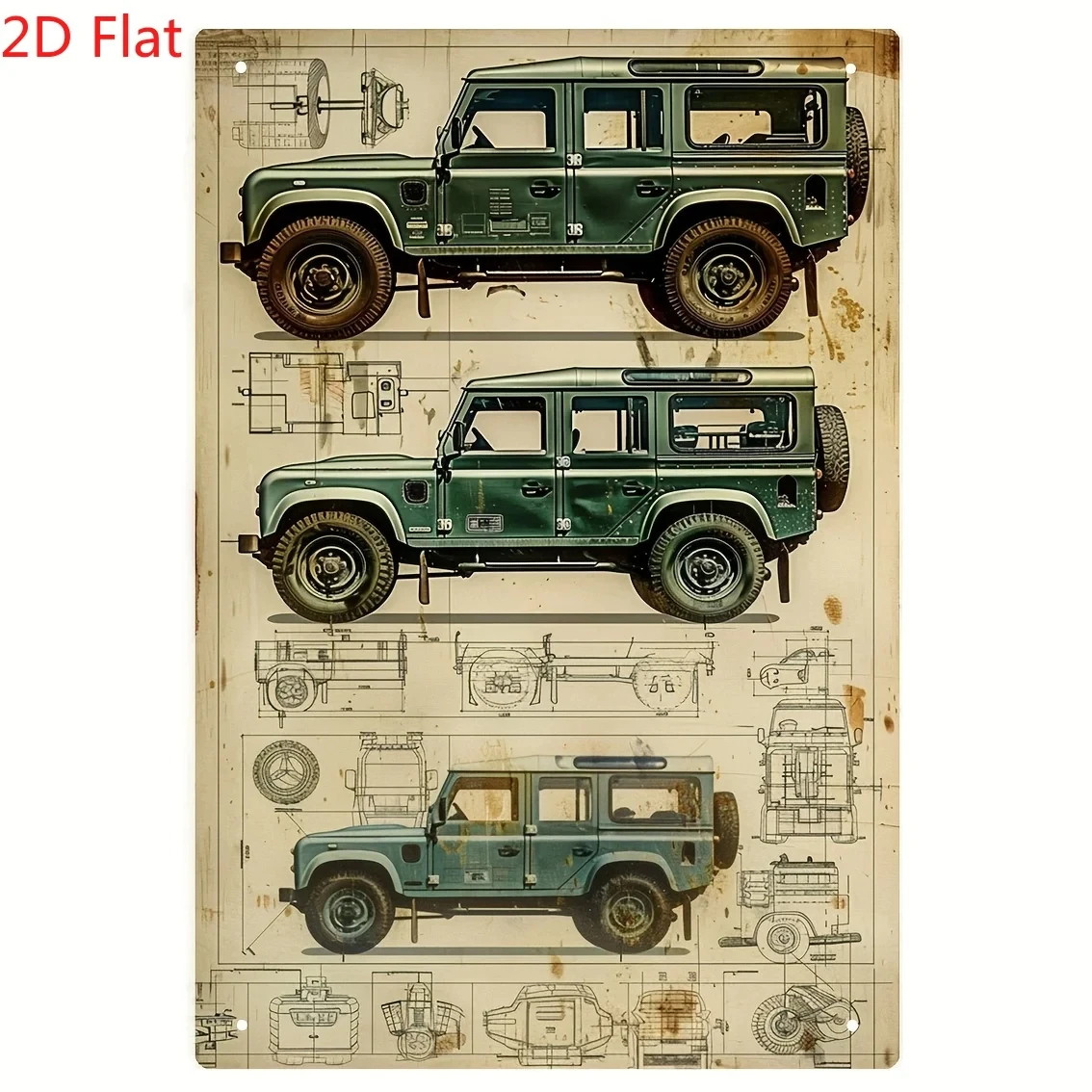2D Retro Iron Art, High-Quality Plaque Suitable for Indoor and Outdoor Use, Vertical Design, No Power Required, Feather Design