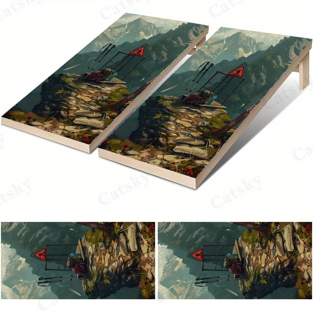 

Водонепроницаемая виниловая доска Natural Exploration, дизайн настольной игры из ПВХ для игр на открытом воздухе, идеально подходит для занятий спортом и отдыха