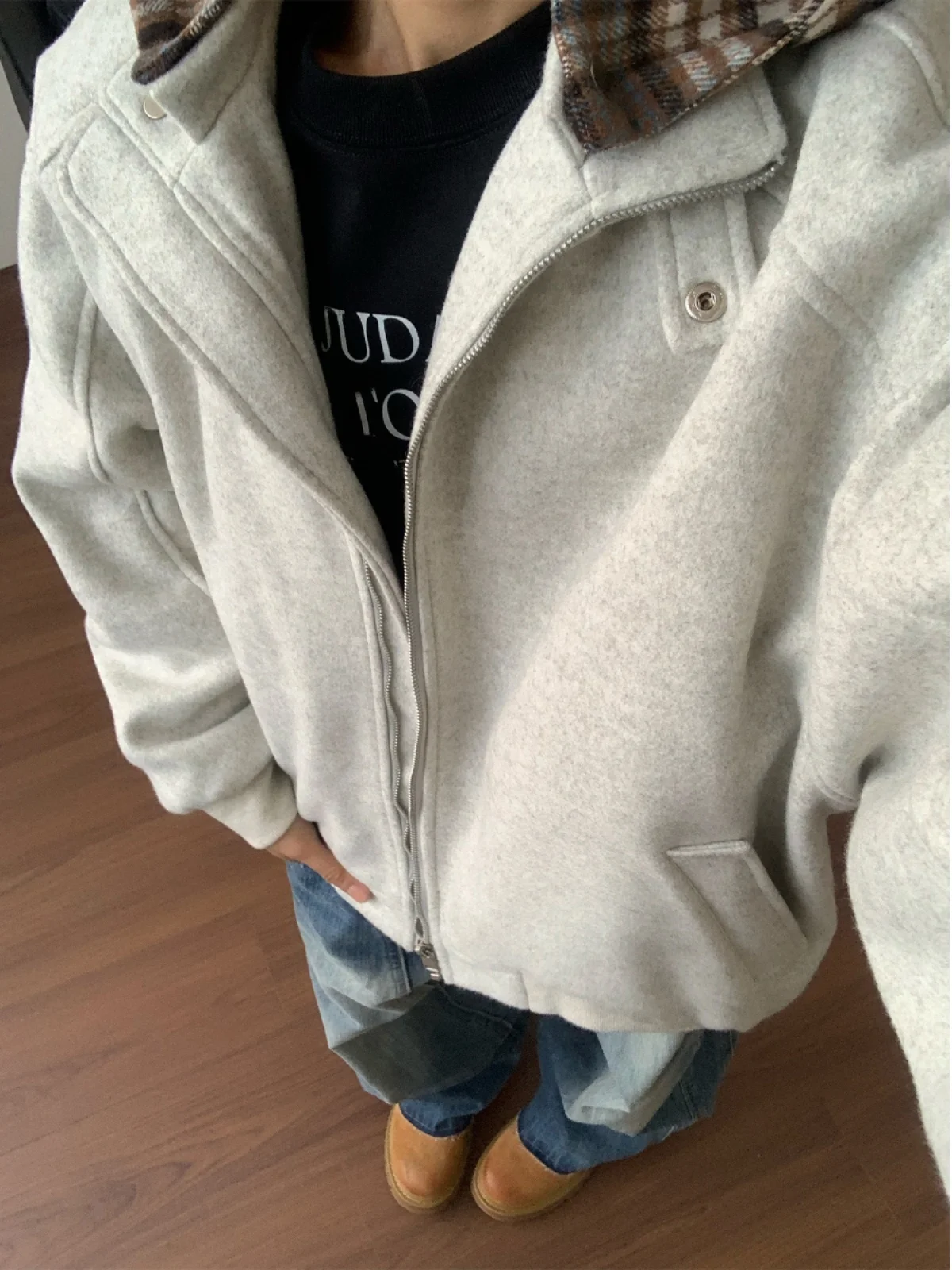 

Мужская хлопковая куртка Cleanfit American Sle с капюшоном на молнии, теплая, для осени и зимы, повседневная, модная