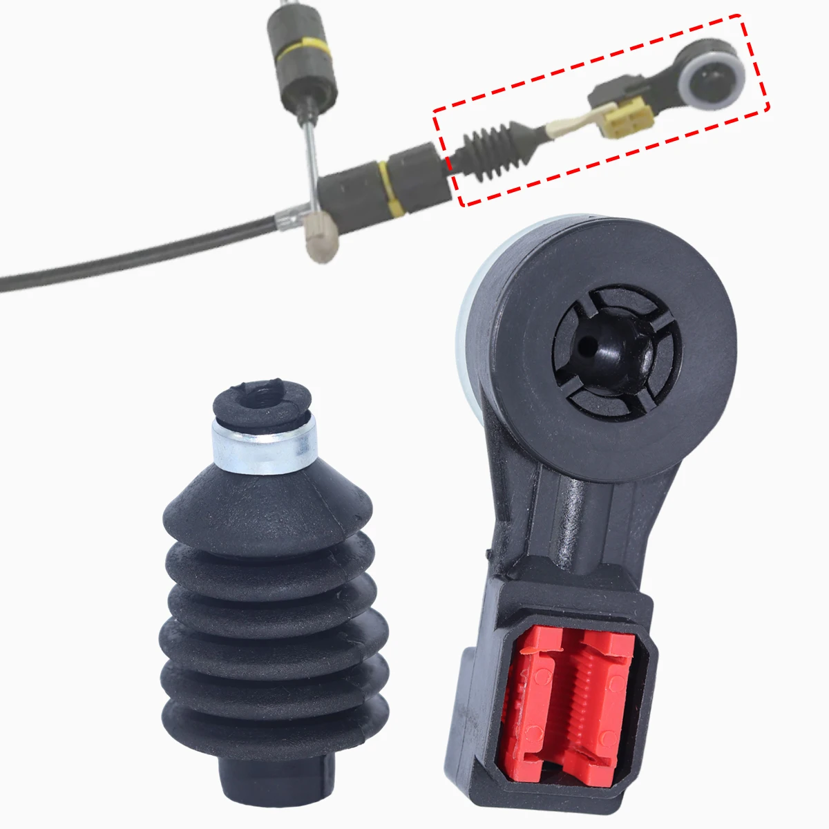 

Цанга троса шестерни, зажим, втулка, замки для Ford C-Max 2004-2010, втулка, рычаг переключения передач, рычаг, шарнирный конец