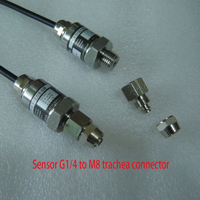 Automobile air pressure shock absorber modified modified pressure sensor trachea quick screw joint