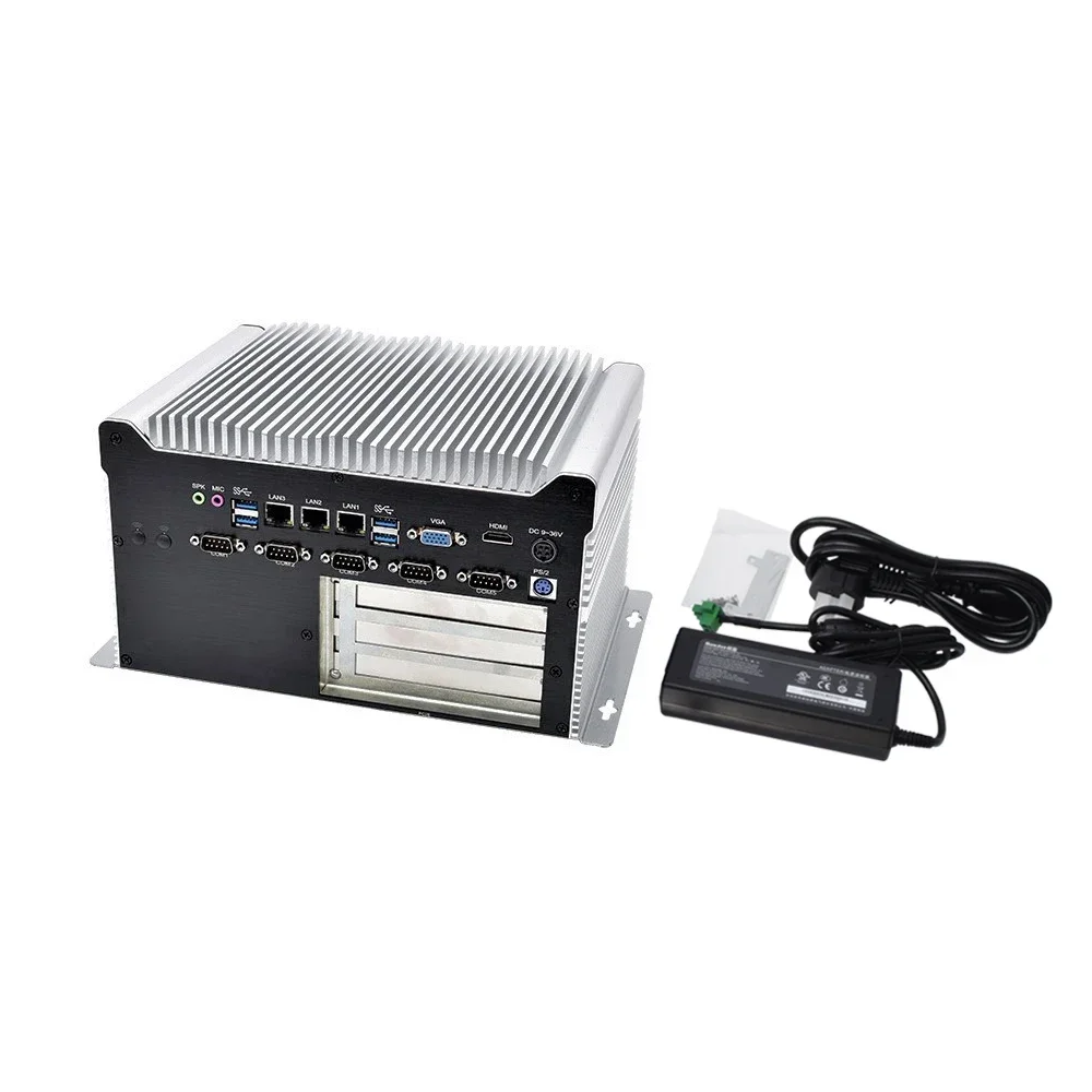 2025 Pc Core I7 Embedded Industrial Desktop Computer Systems With PCI PCIE Expansion Slot for Industrial Equipment Automation