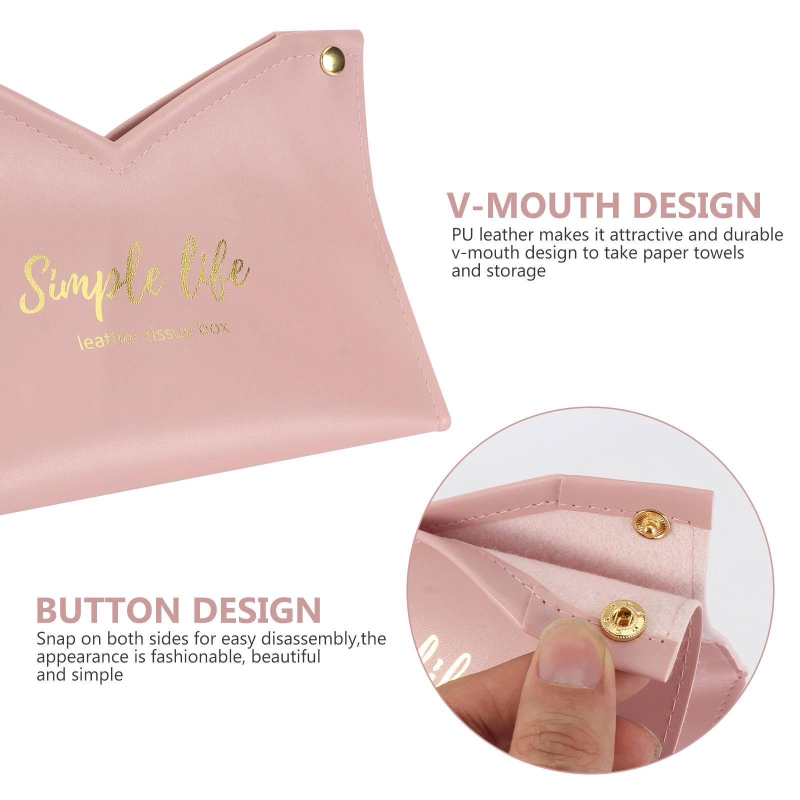 

1pc Paper Towel Holder Storage Case Household Napkin Box Tissue Organizer For Kitchen Bathroom Office Automotive Napkin