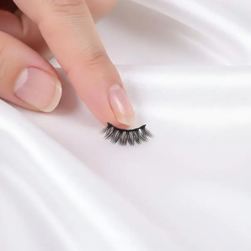 DIY Eyelash Extensions Kit 240pcs Russian Volume Cluster Lashes Soft Fluffy Texture for Salon Home Use