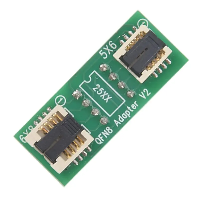 AED6-QFN8 /WSON8/MLF8/MLP8/DFN8 To DIP8 Two-In-One Socket/Adapter For Both 6X5mm And 8X6mm Chips SMT BIOS Flash Socket
