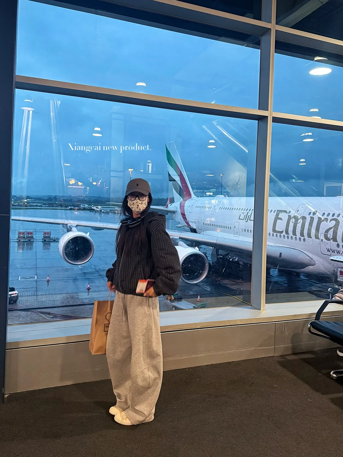 

Широкие свободные спортивные брюки для женщин, осенне-зимние, новые, повседневные, Xianai No Spice, модные, удобные