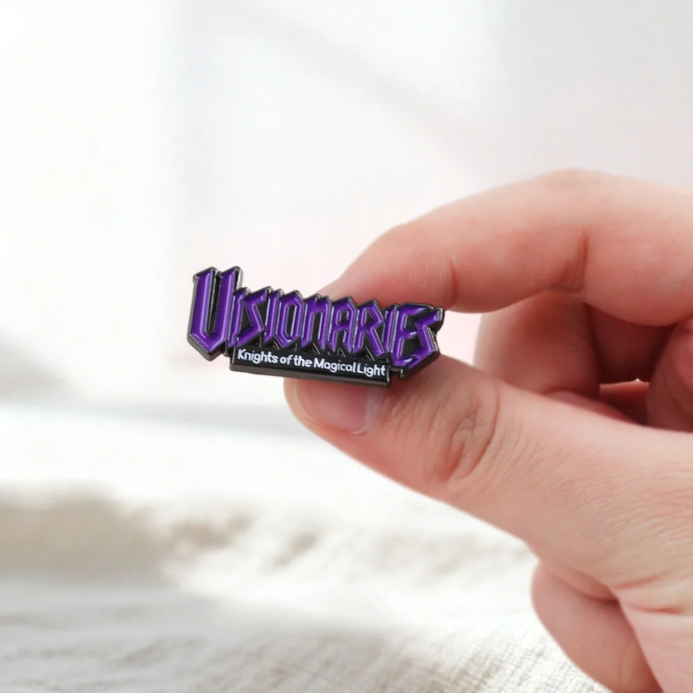 Visionäre: Knights of The Magical Light Brosche, 80er-Jahre-Klassiker, Anime-Logo, Abzeichen, für Fans, Sammlerstück, Emaille-Anstecker, modisches Accessoire, Geschenk. – Detail 6