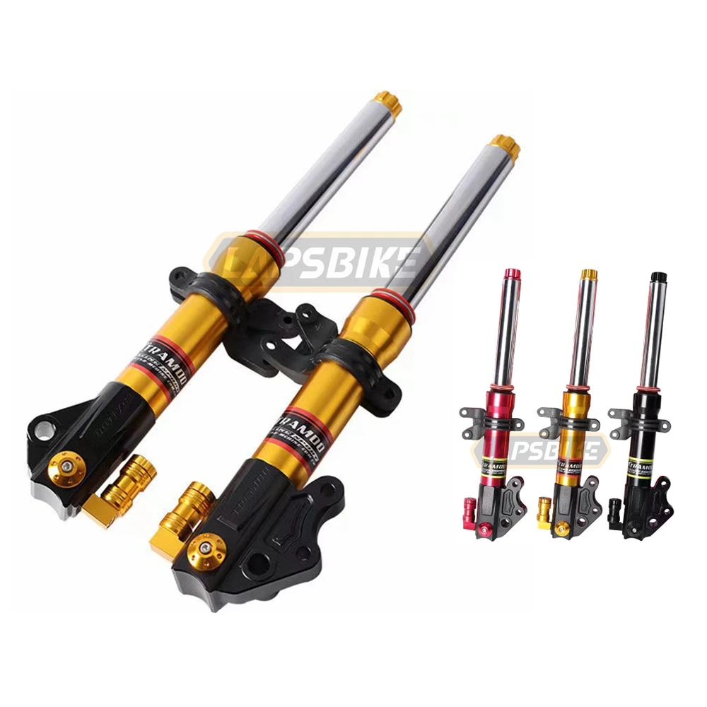 

27 core 370mm 400mm Damping Adjustable Motorcycle Hydraulic Front Shock Absorber For Yamaha RSZ FORCE JOG Niu U+b M2 M+ Ninebot