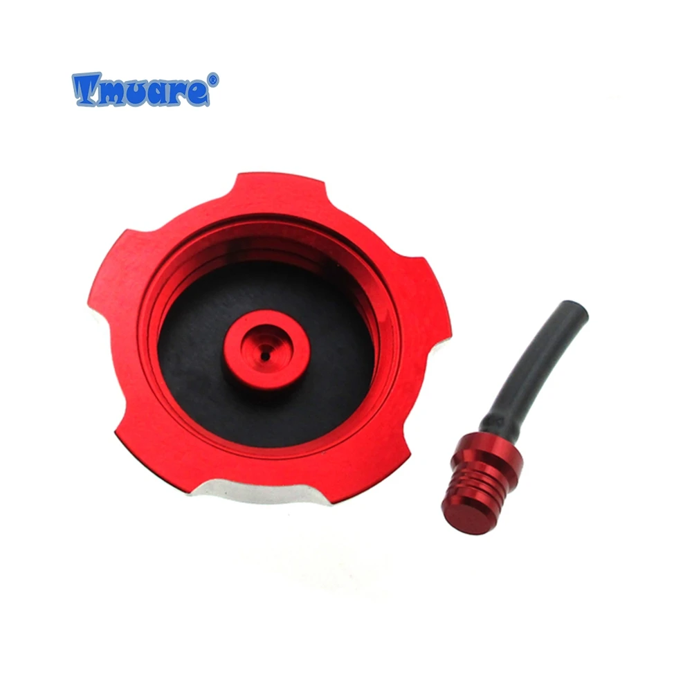 Tmuare CNC الألومنيوم خزان الوقود الغاز غطاء تغليف ل 50cc 70cc 90cc 110cc 125cc 140cc 150cc 160cc CRF50 XR50 حفرة الترابية دراجة