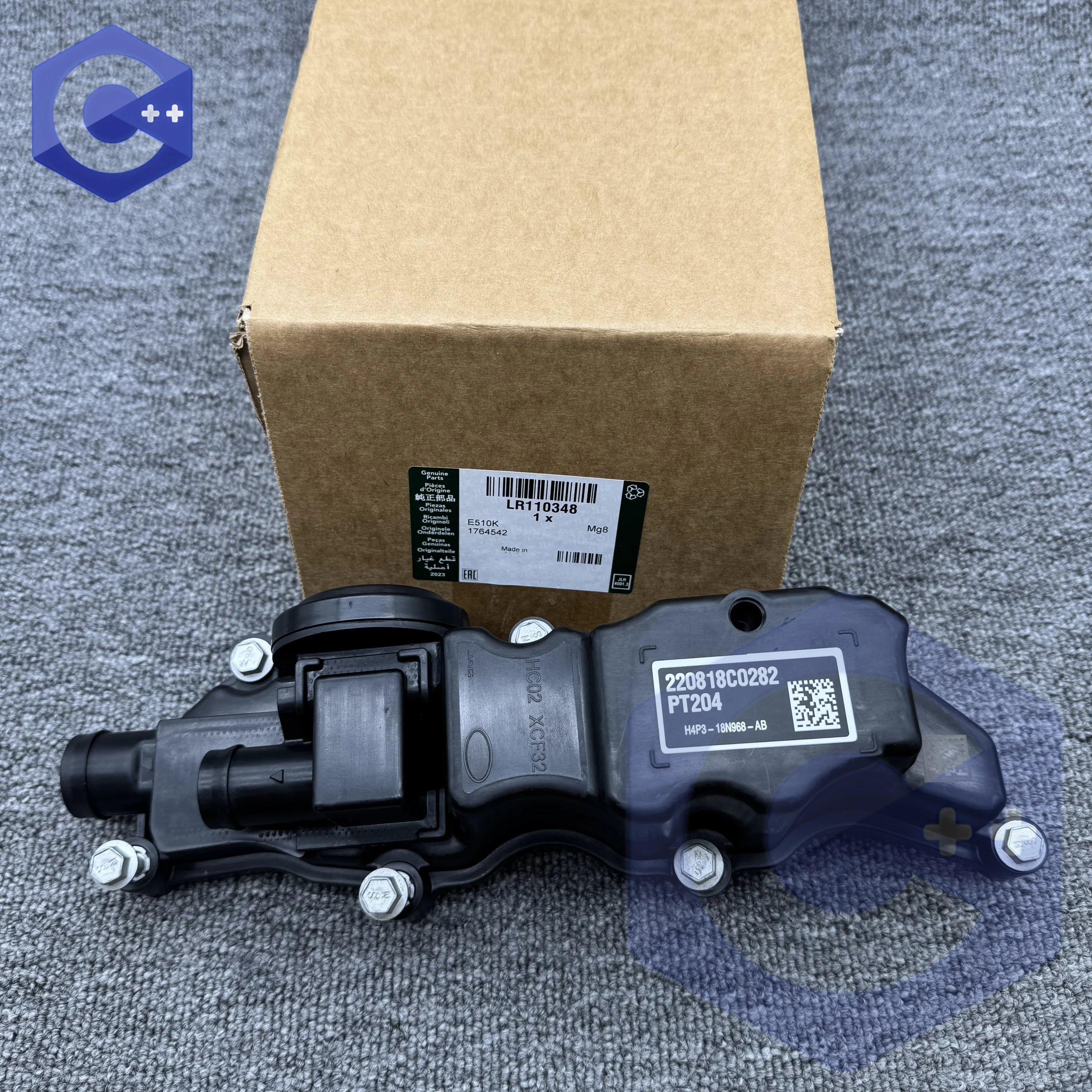 

LR110348 JDE38658 Crankcase Vent Valve For Range Rover 13 RR Sport 14 Discovery 5 Velar Defender Jaguar XE XF F-PACE 2.0T AJ200P